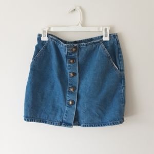 Pull & bear denim skirt